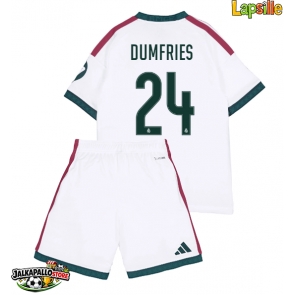 Real Madrid Denzel Dumfries #24 Kotipaita Lapsille 2026-27 Lyhythihainen (+ shortsit)